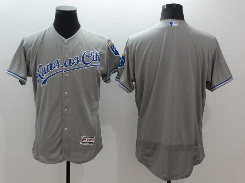 Kansas City Royals Blank Gray 2016 Flexbase Collection Stitched Baseball Jersey,We sell and wholesale Kansas City Royals Blank Gray 2016 Flexbase Collection Stitched Baseball Jersey on line form chian!